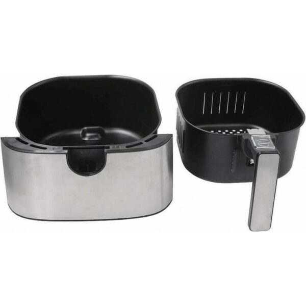 Homa HF-355D Φριτέζα Αέρος με Αποσπώμενο Κάδο 3.5lt Ασημί - Image 4