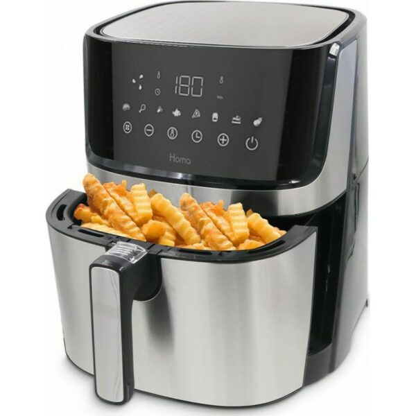 Homa HF-355D Φριτέζα Αέρος με Αποσπώμενο Κάδο 3.5lt Ασημί - Image 3